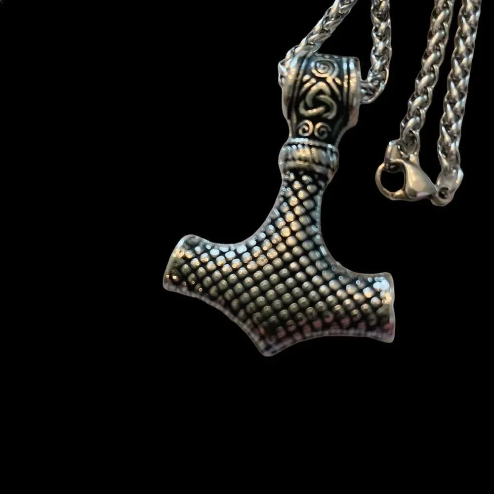 VIKING, NORSE THOR HAMMER NECKLACE‎